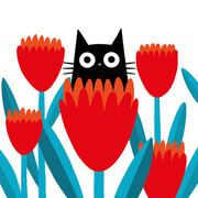 Kot Tulipany